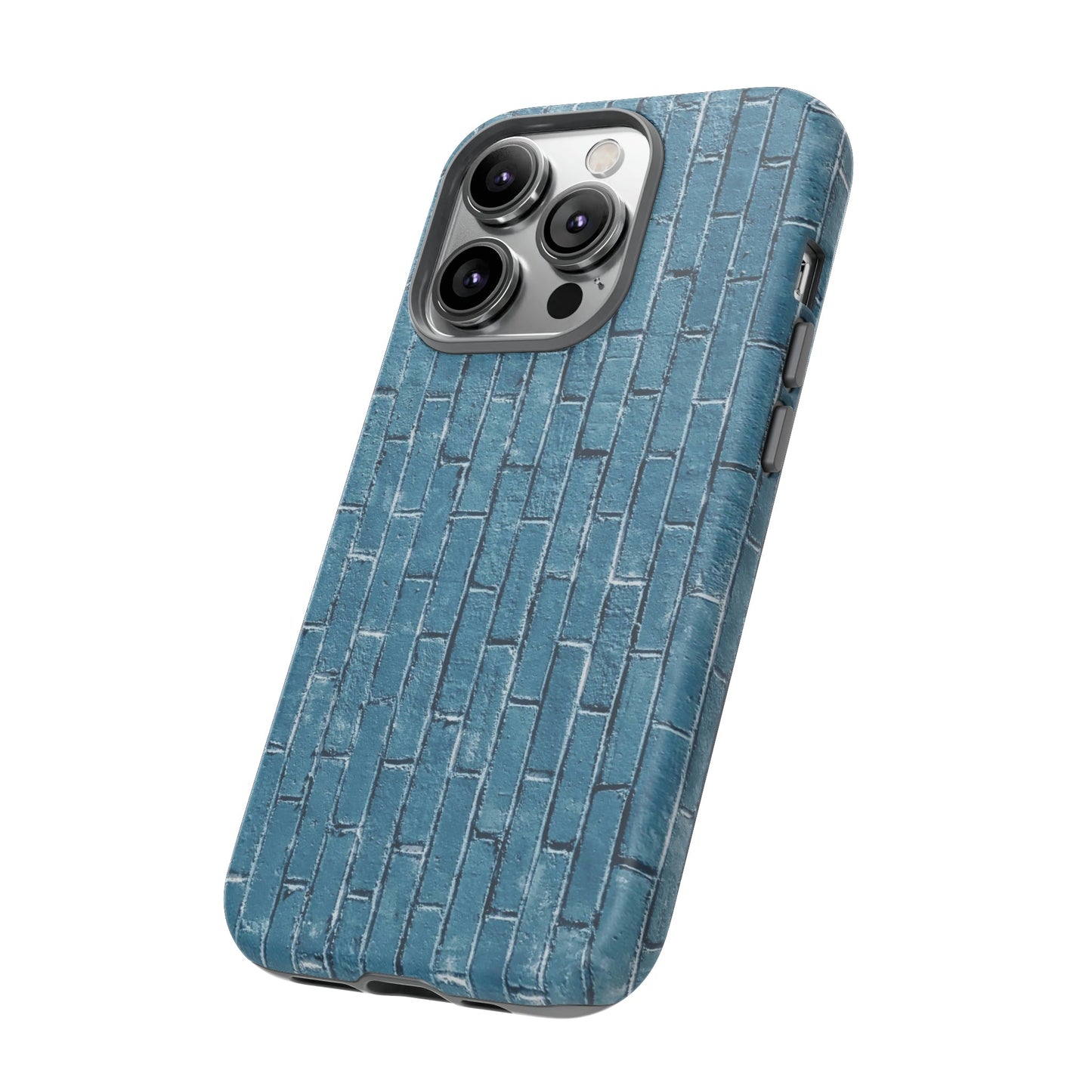 Phone Case-BLUE BRICK WALL | Tough-PhoneCaseBoss-Phone-Best-Phone-Cases