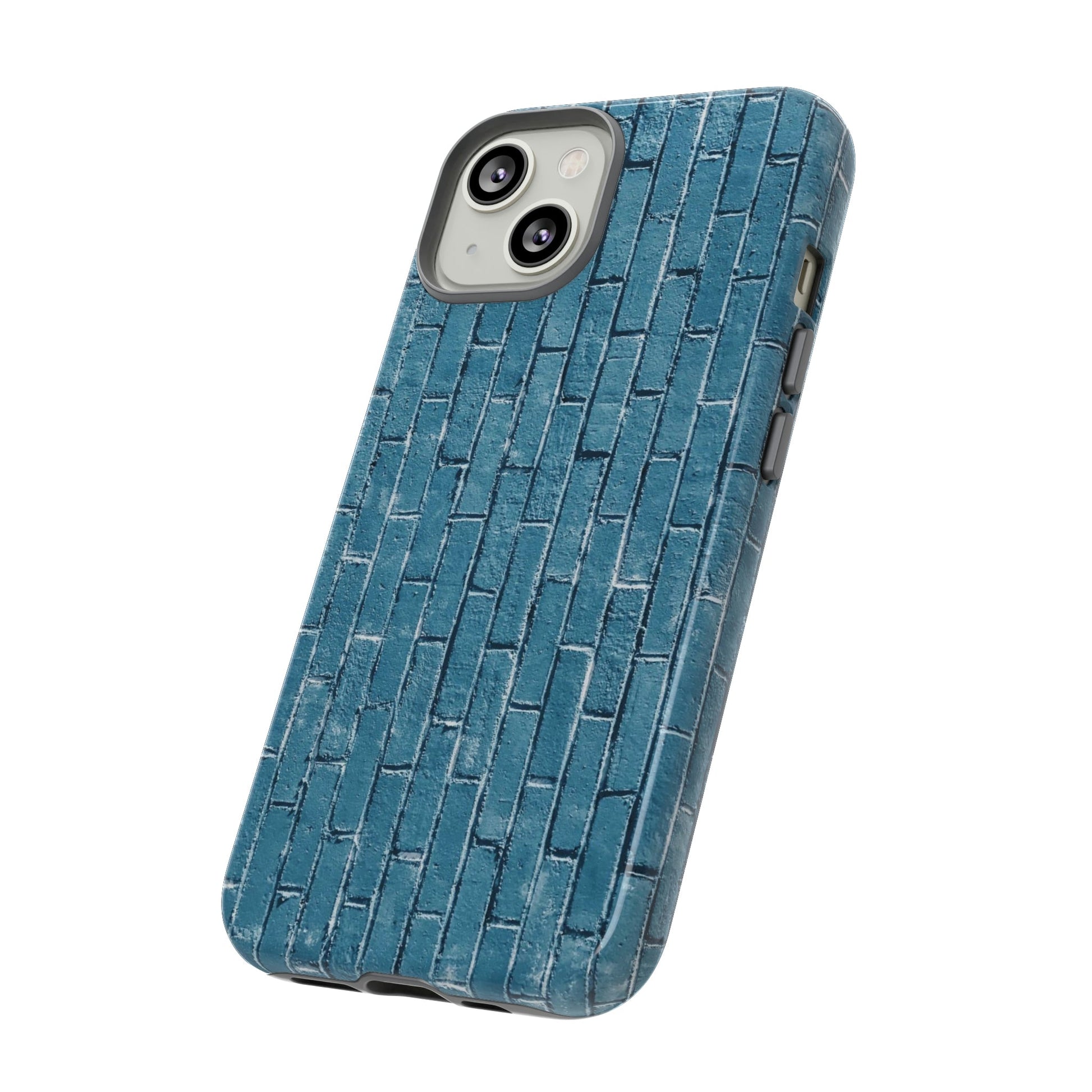 Phone Case-BLUE BRICK WALL | Tough-PhoneCaseBoss-Phone-Best-Phone-Cases