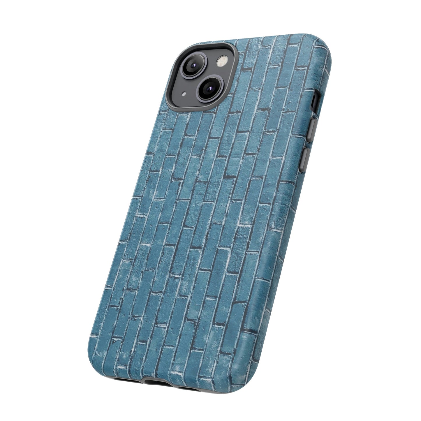 Phone Case-BLUE BRICK WALL | Tough-PhoneCaseBoss-Phone-Best-Phone-Cases