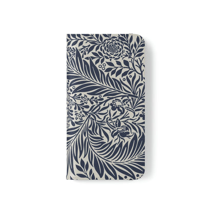 Phone Case-BLUE FLORAL | Folio-PhoneCaseBoss-Phone-Best-Phone-Cases