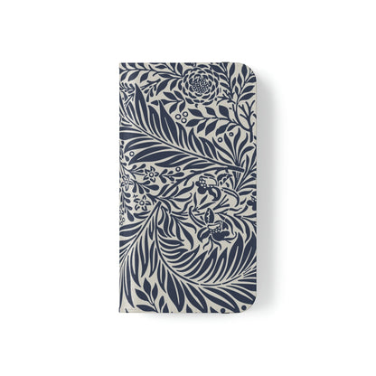 Phone Case-BLUE FLORAL | Folio-PhoneCaseBoss-Phone-Best-Phone-Cases