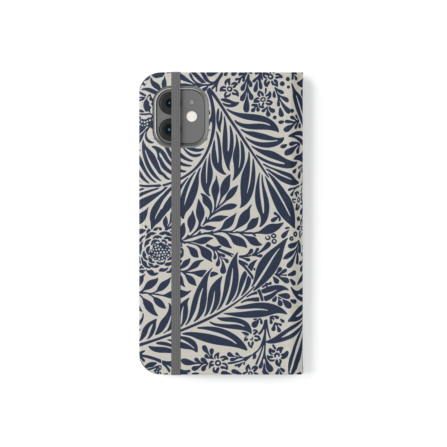 Phone Case-BLUE FLORAL | Folio-PhoneCaseBoss-Phone-Best-Phone-Cases