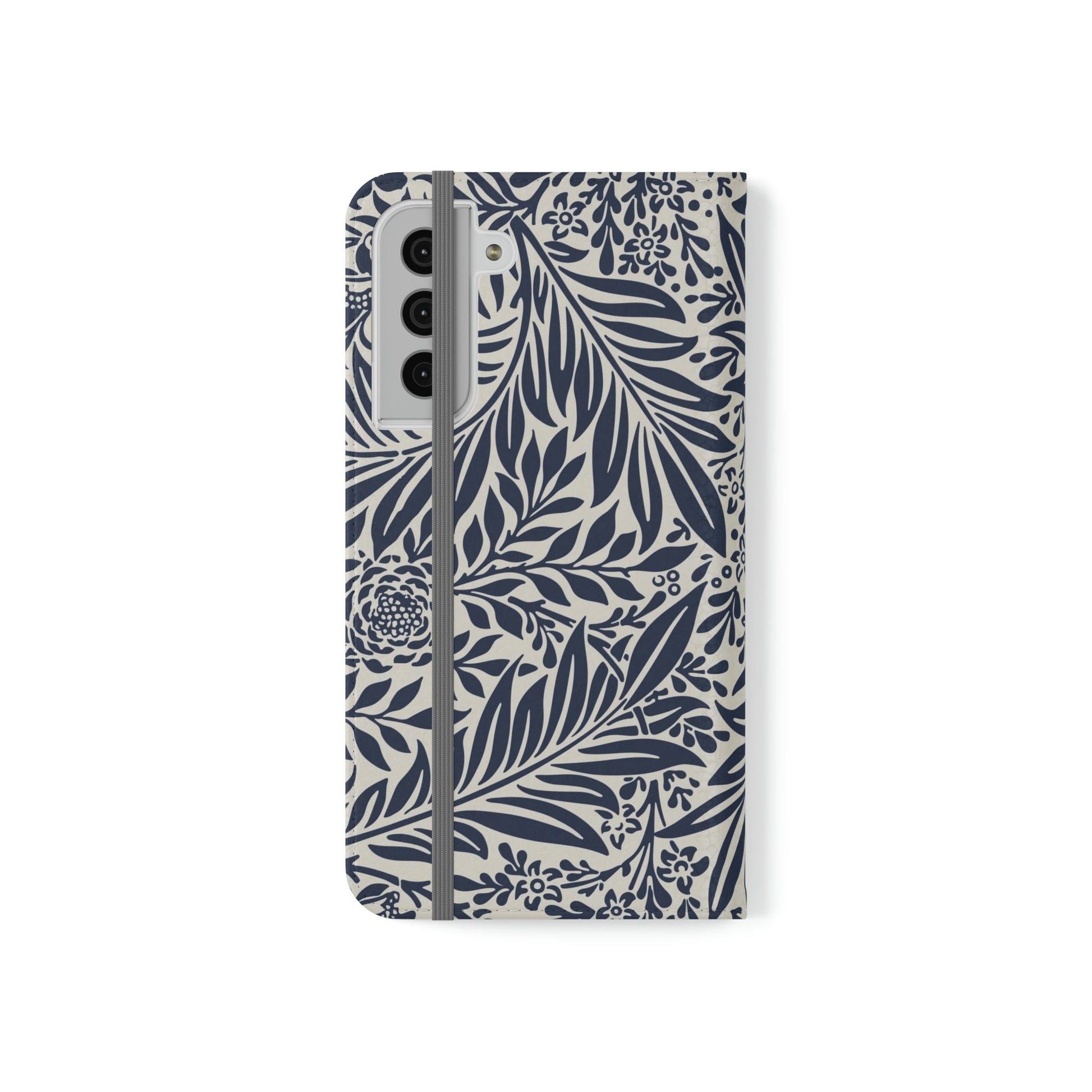 Phone Case-BLUE FLORAL | Folio-PhoneCaseBoss-Phone-Best-Phone-Cases