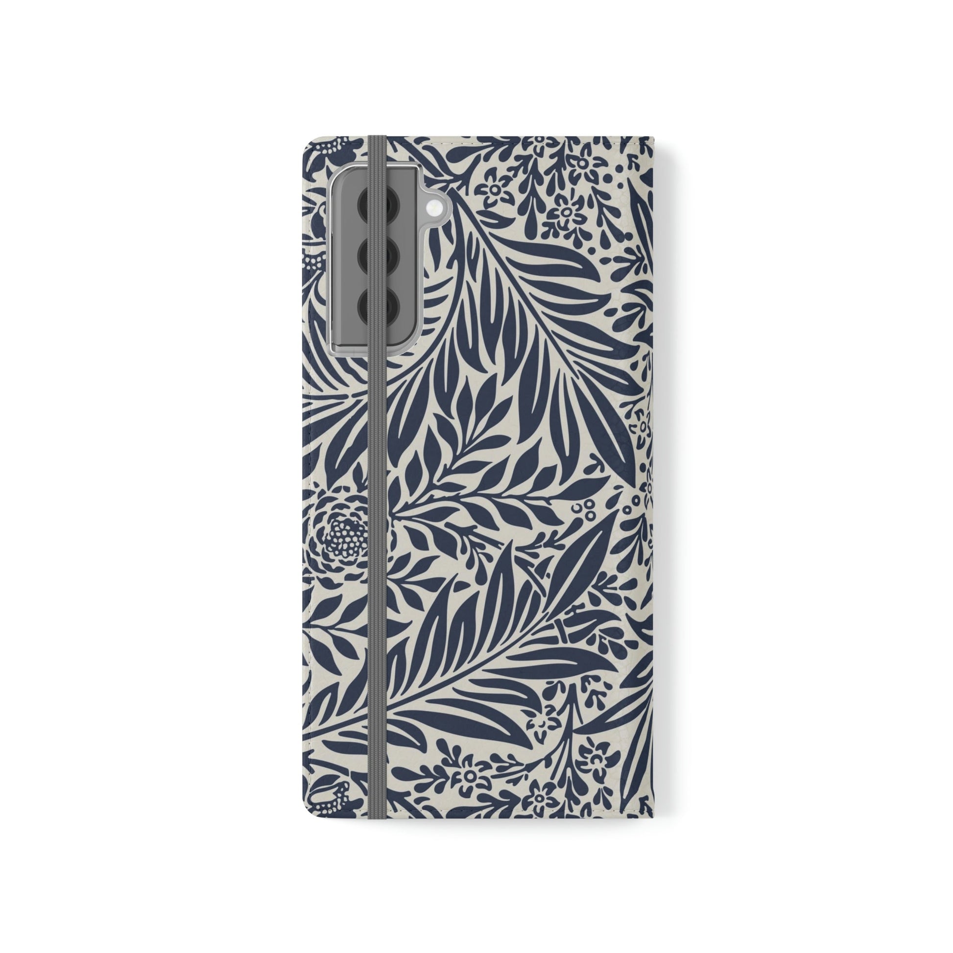 Phone Case-BLUE FLORAL | Folio-PhoneCaseBoss-Phone-Best-Phone-Cases