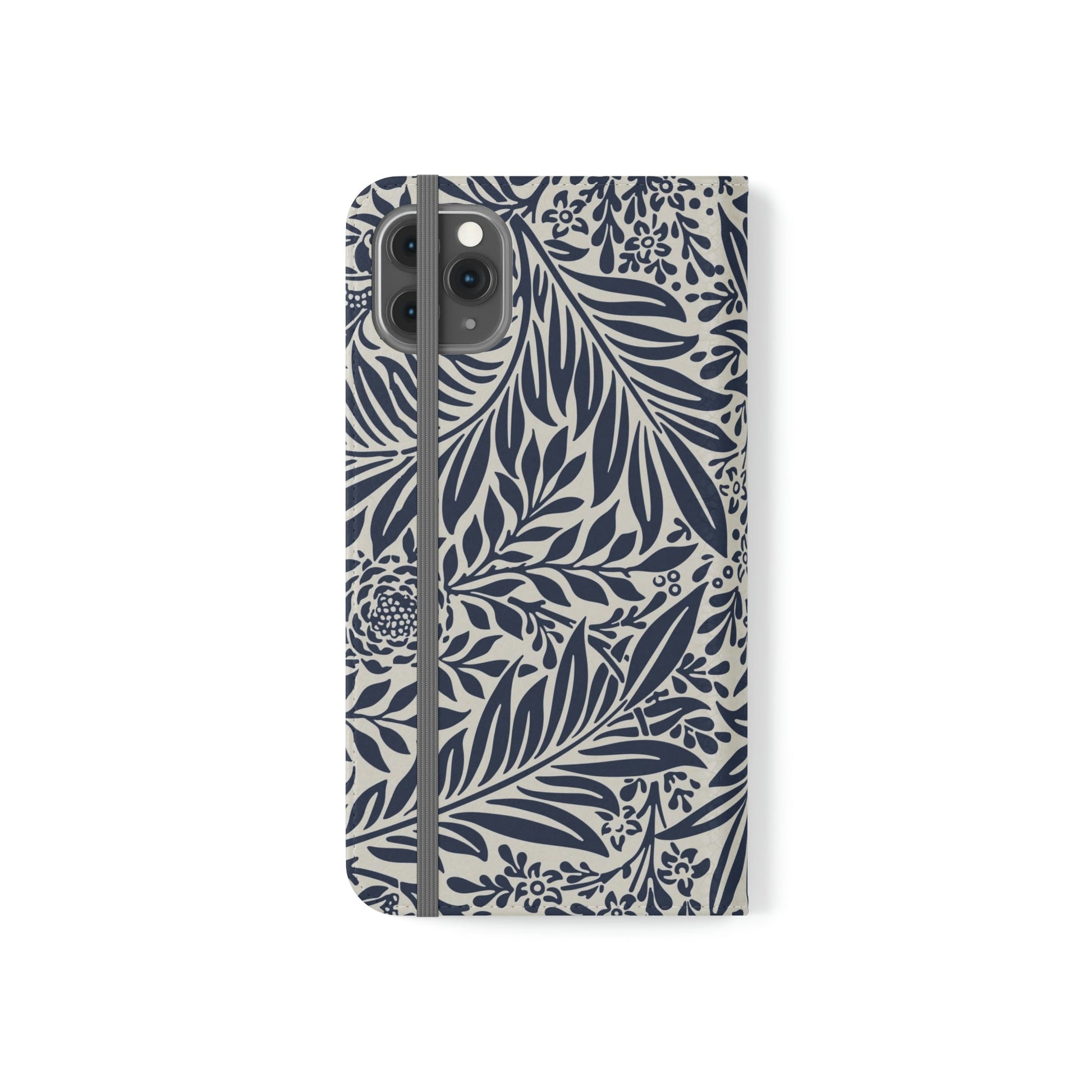 Phone Case-BLUE FLORAL | Folio-PhoneCaseBoss-Phone-Best-Phone-Cases