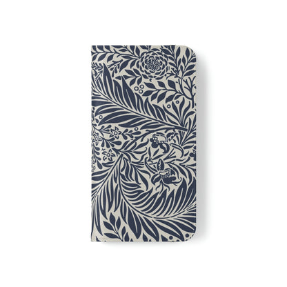 Phone Case-BLUE FLORAL | Folio-PhoneCaseBoss-Phone-Best-Phone-Cases