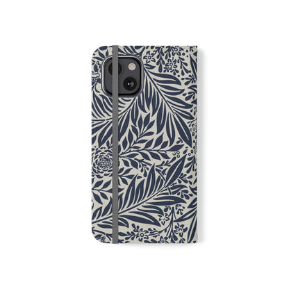 Phone Case-BLUE FLORAL | Folio-PhoneCaseBoss-Phone-Best-Phone-Cases