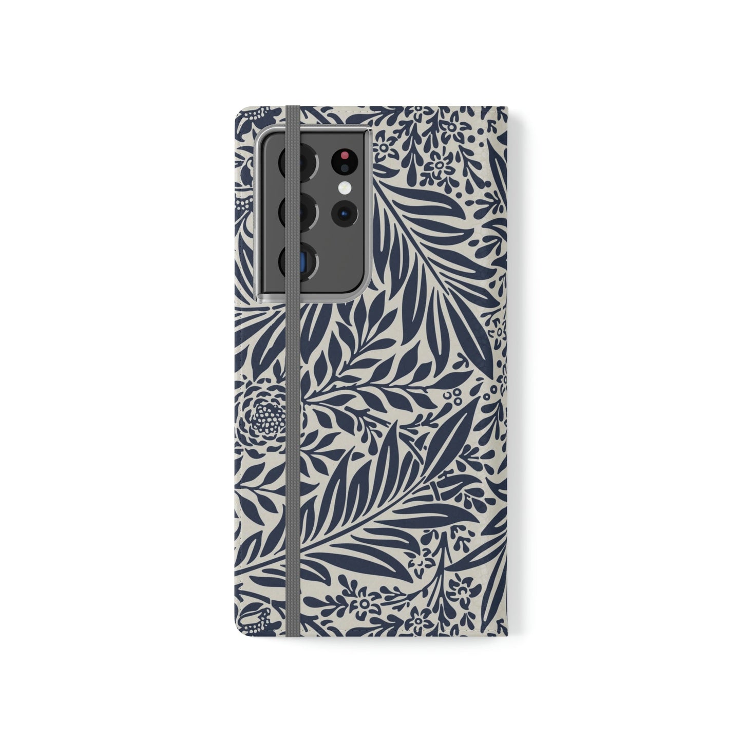 Phone Case-BLUE FLORAL | Folio-PhoneCaseBoss-Phone-Best-Phone-Cases