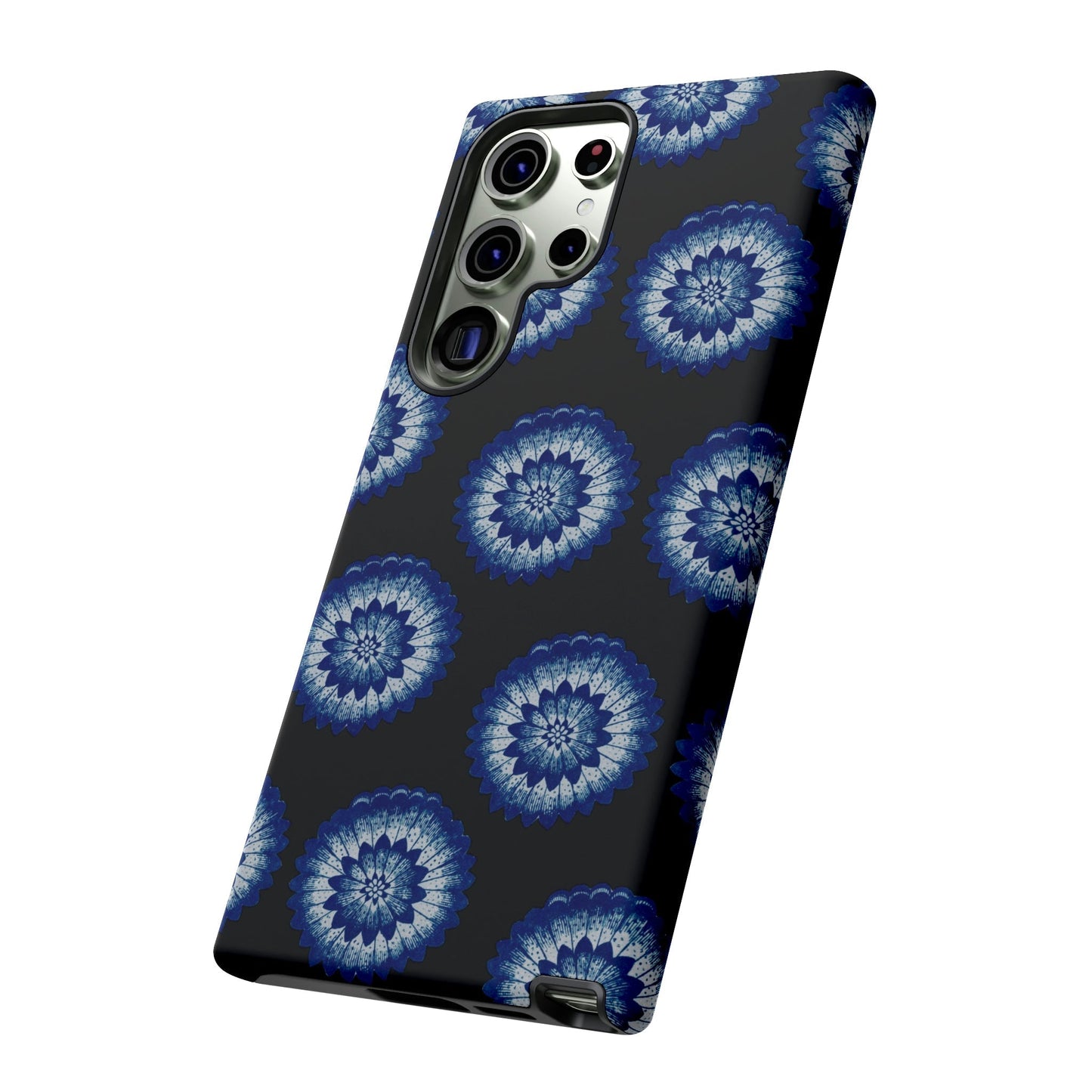 Phone Case-BLUE FLOWERS | Tough-PhoneCaseBoss-Phone-Best-Phone-Cases