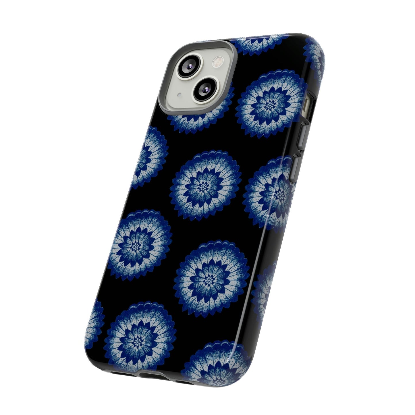 Phone Case-BLUE FLOWERS | Tough-PhoneCaseBoss-Phone-Best-Phone-Cases