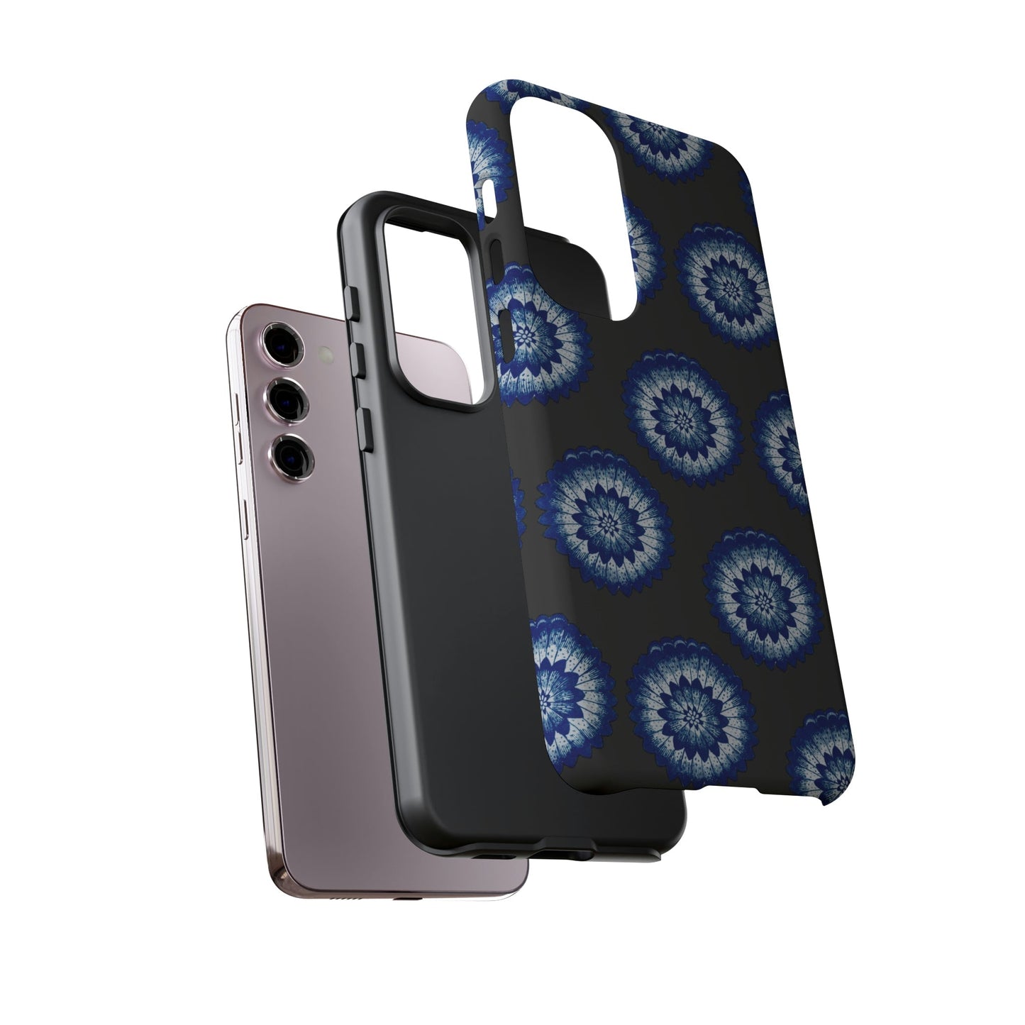 Phone Case-BLUE FLOWERS | Tough-PhoneCaseBoss-Phone-Best-Phone-Cases