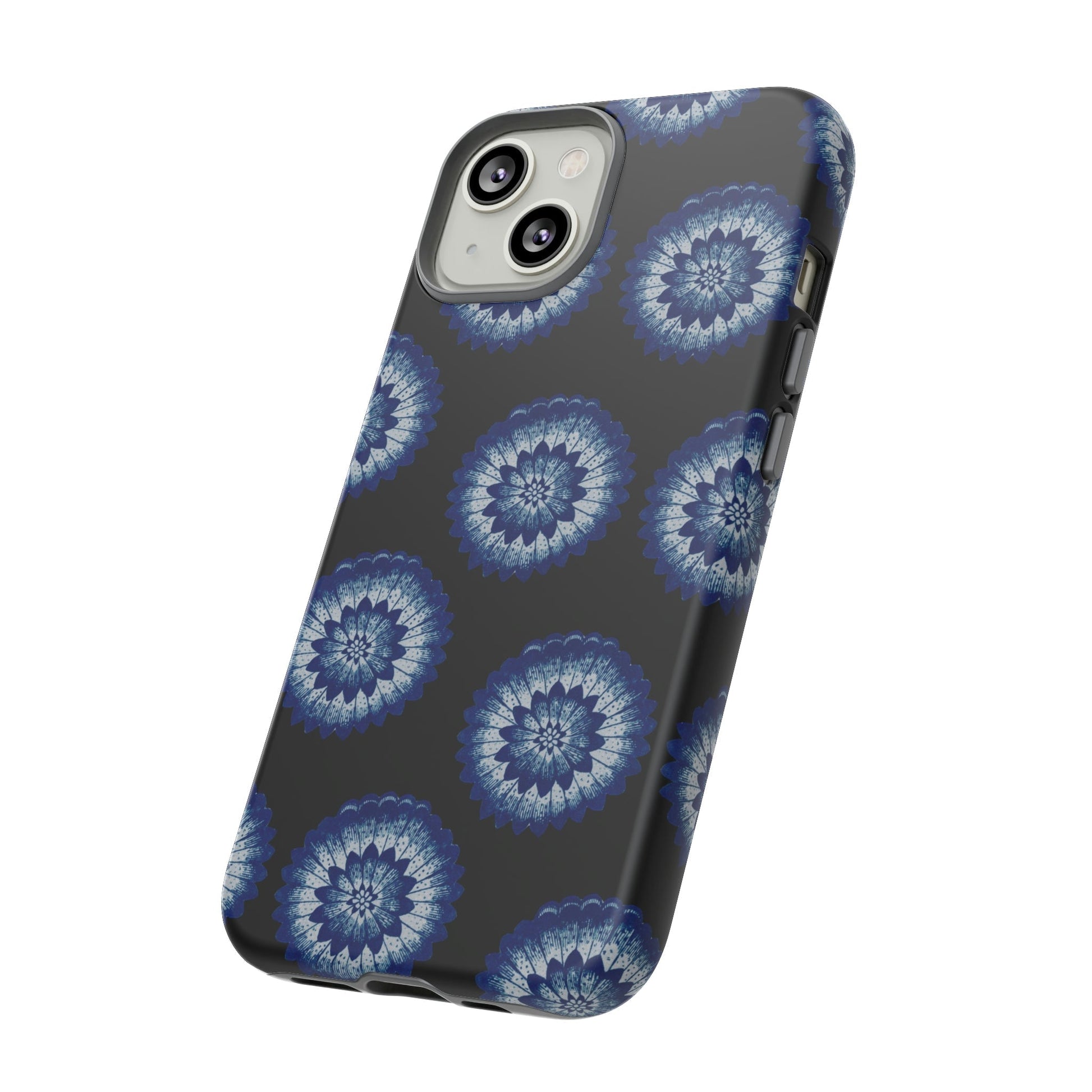 Phone Case-BLUE FLOWERS | Tough-PhoneCaseBoss-Phone-Best-Phone-Cases