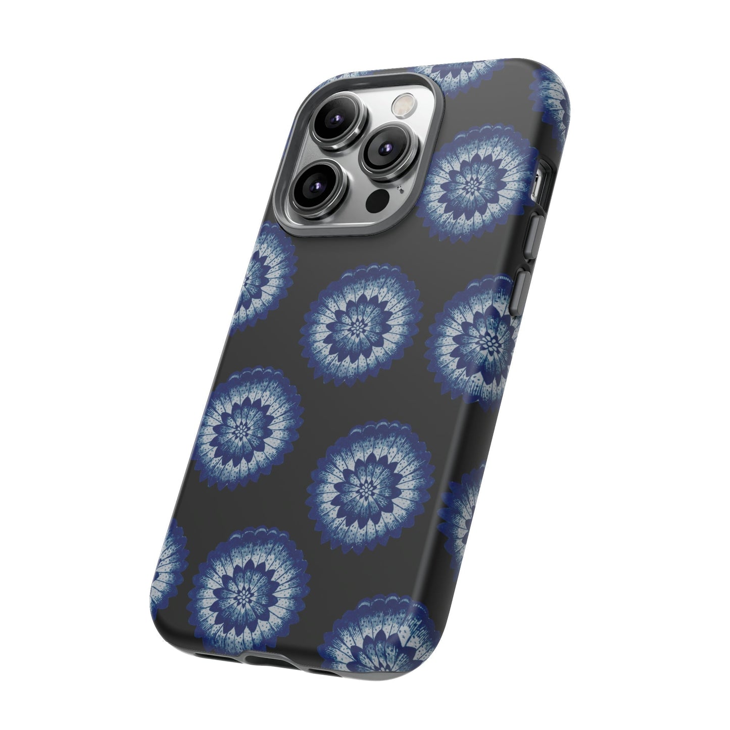 Phone Case-BLUE FLOWERS | Tough-PhoneCaseBoss-Phone-Best-Phone-Cases