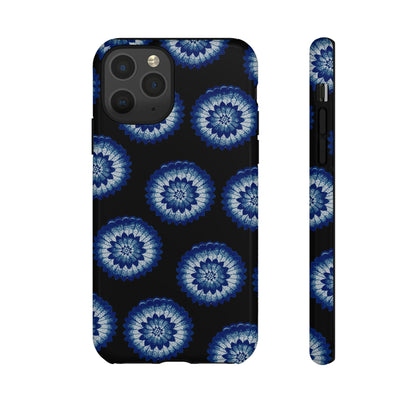 Phone Case-BLUE FLOWERS | Tough-iPhone 11 Pro-Glossy-PhoneCaseBoss-Phone-Best-Phone-Cases