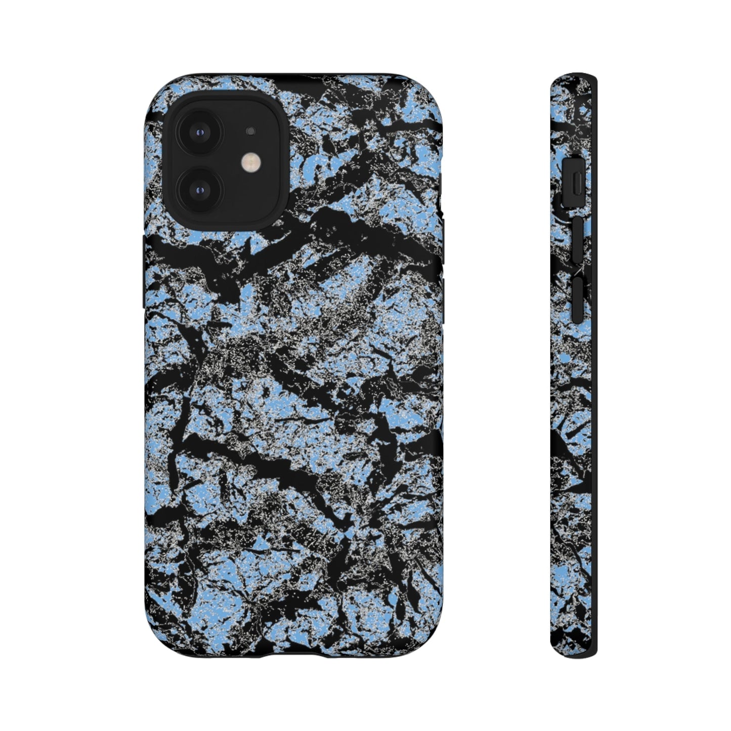 Phone Case-BLUE FOREST | Tough-iPhone 12 Mini-Matte-PhoneCaseBoss-Phone-Best-Phone-Cases