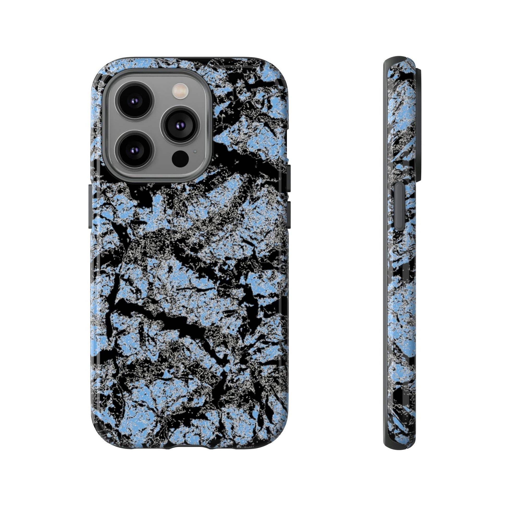 Phone Case-BLUE FOREST | Tough-iPhone 14 Pro-Glossy-PhoneCaseBoss-Phone-Best-Phone-Cases