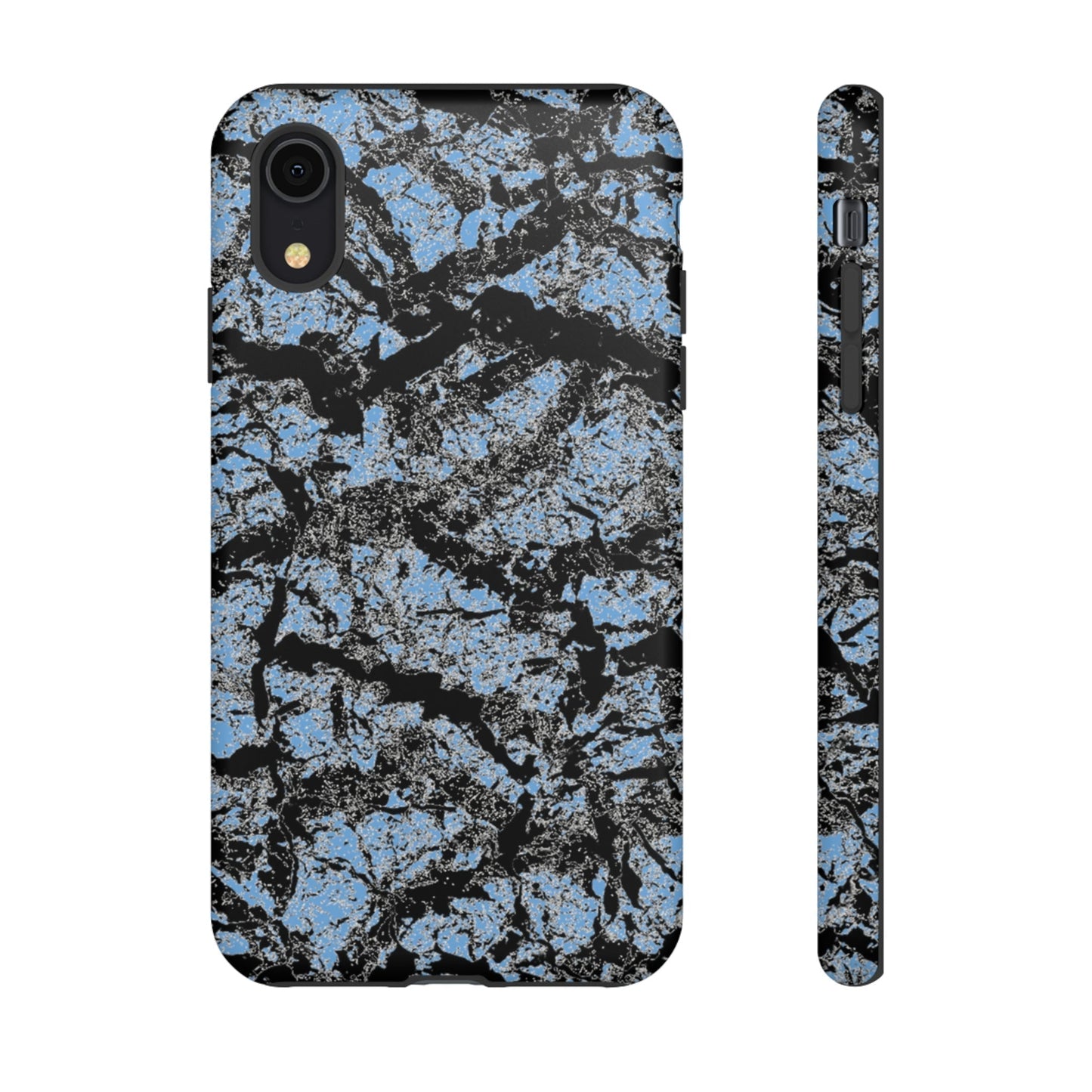 Phone Case-BLUE FOREST | Tough-iPhone XR-Matte-PhoneCaseBoss-Phone-Best-Phone-Cases