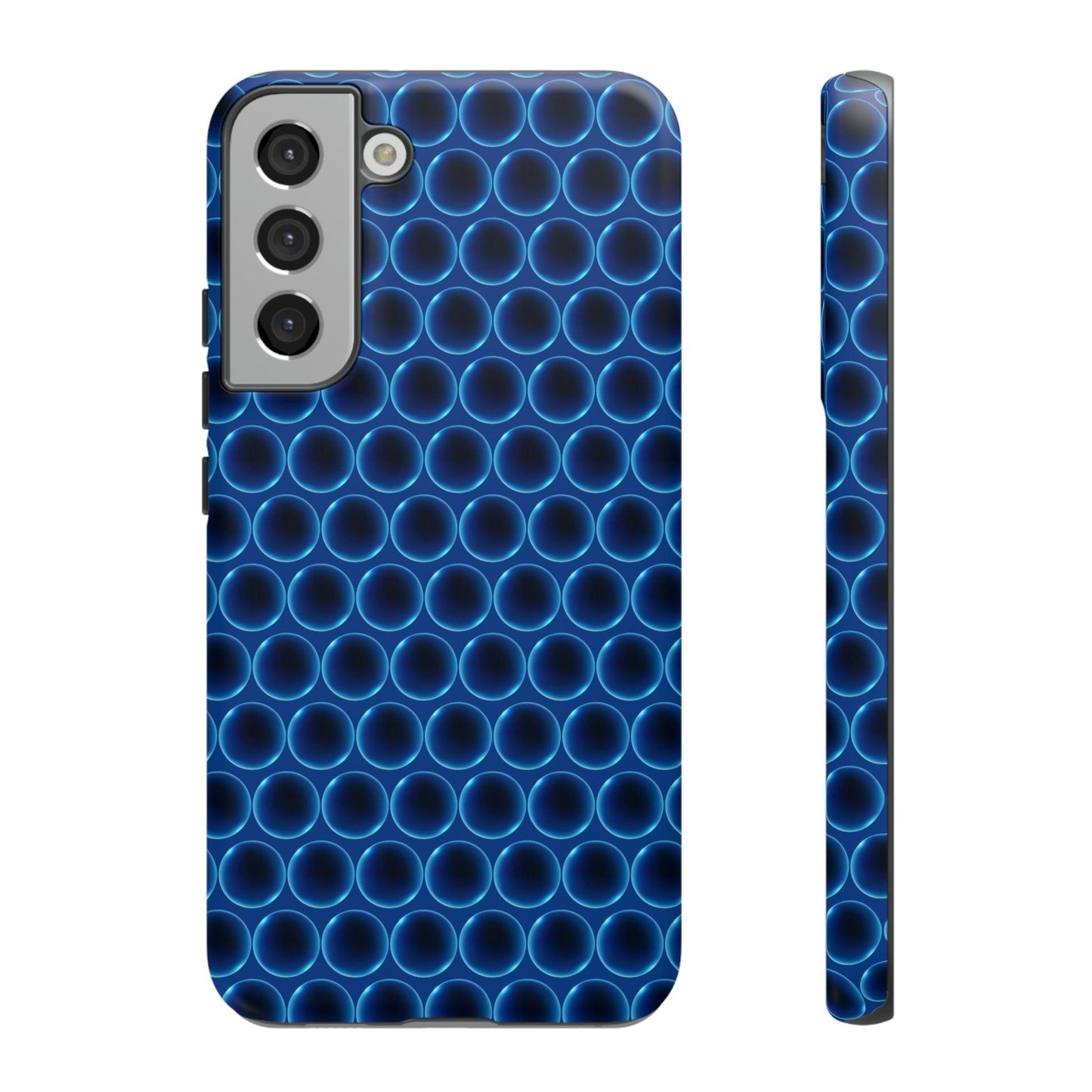 Phone Case-BLUE LATHER | Tough-Samsung Galaxy S22 Plus-Matte-PhoneCaseBoss-Phone-Best-Phone-Cases