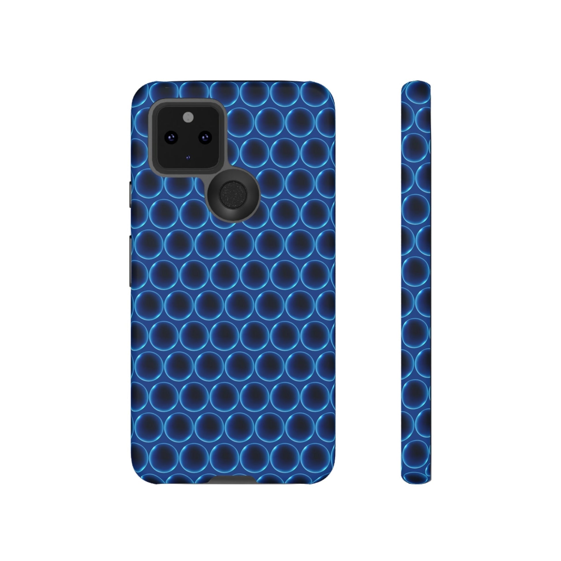 Phone Case-BLUE LATHER | Tough-Google Pixel 5 5G-Matte-PhoneCaseBoss-Phone-Best-Phone-Cases