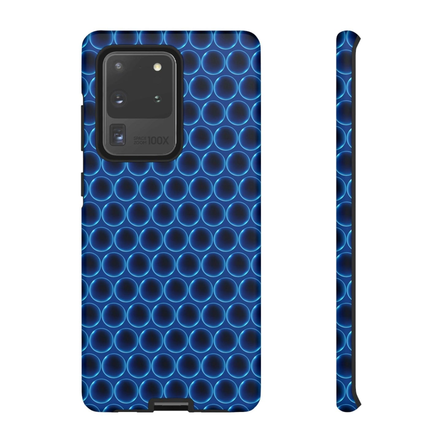 Phone Case-BLUE LATHER | Tough-Samsung Galaxy S20 Ultra-Matte-PhoneCaseBoss-Phone-Best-Phone-Cases