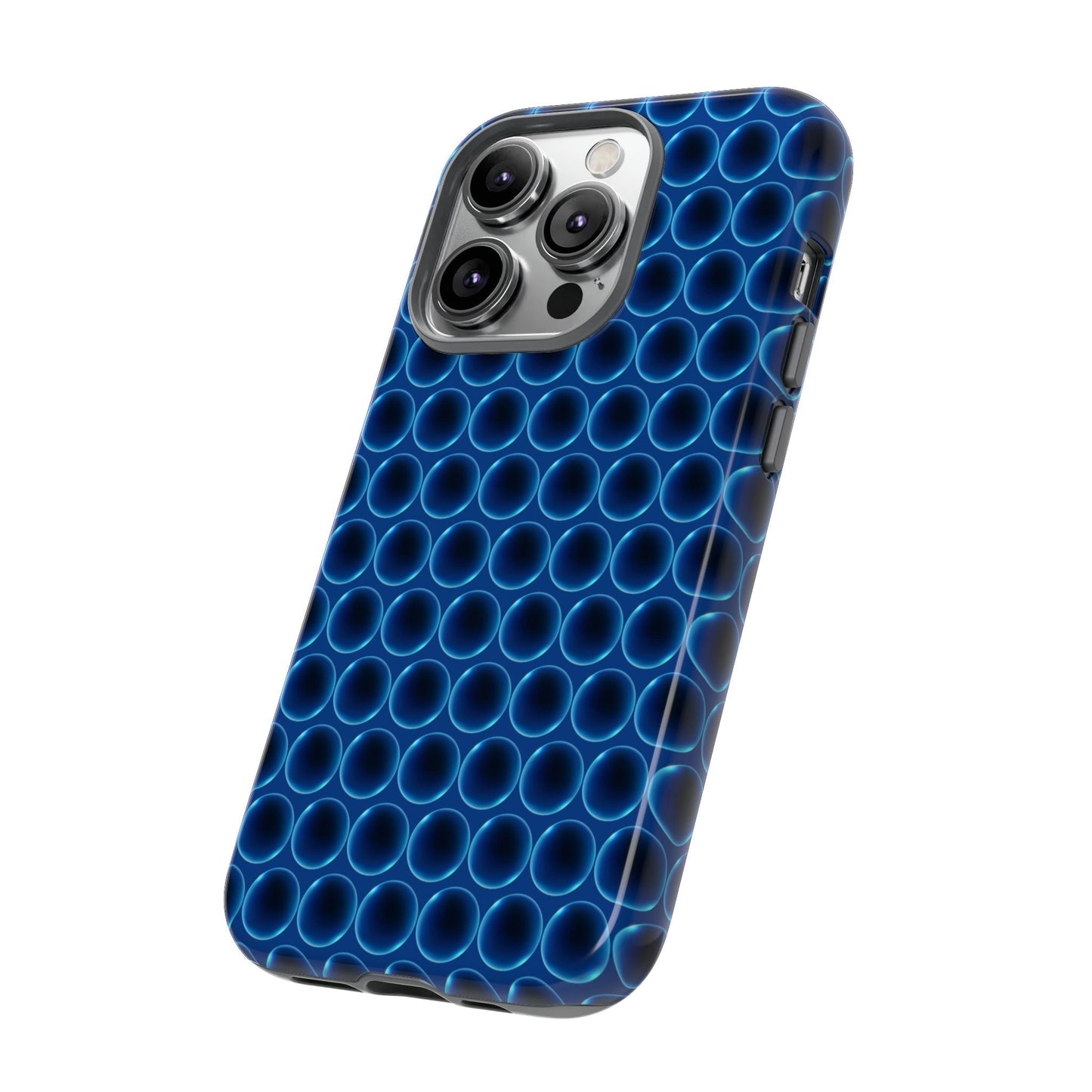 Phone Case-BLUE LATHER | Tough-PhoneCaseBoss-Phone-Best-Phone-Cases