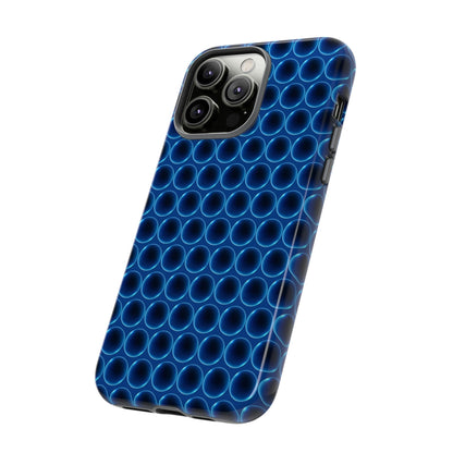 Phone Case-BLUE LATHER | Tough-PhoneCaseBoss-Phone-Best-Phone-Cases