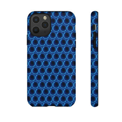 Phone Case-BLUE LATHER | Tough-iPhone 11 Pro-Glossy-PhoneCaseBoss-Phone-Best-Phone-Cases