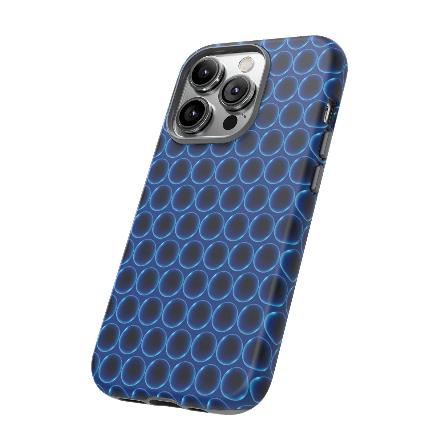 Phone Case-BLUE LATHER | Tough-PhoneCaseBoss-Phone-Best-Phone-Cases