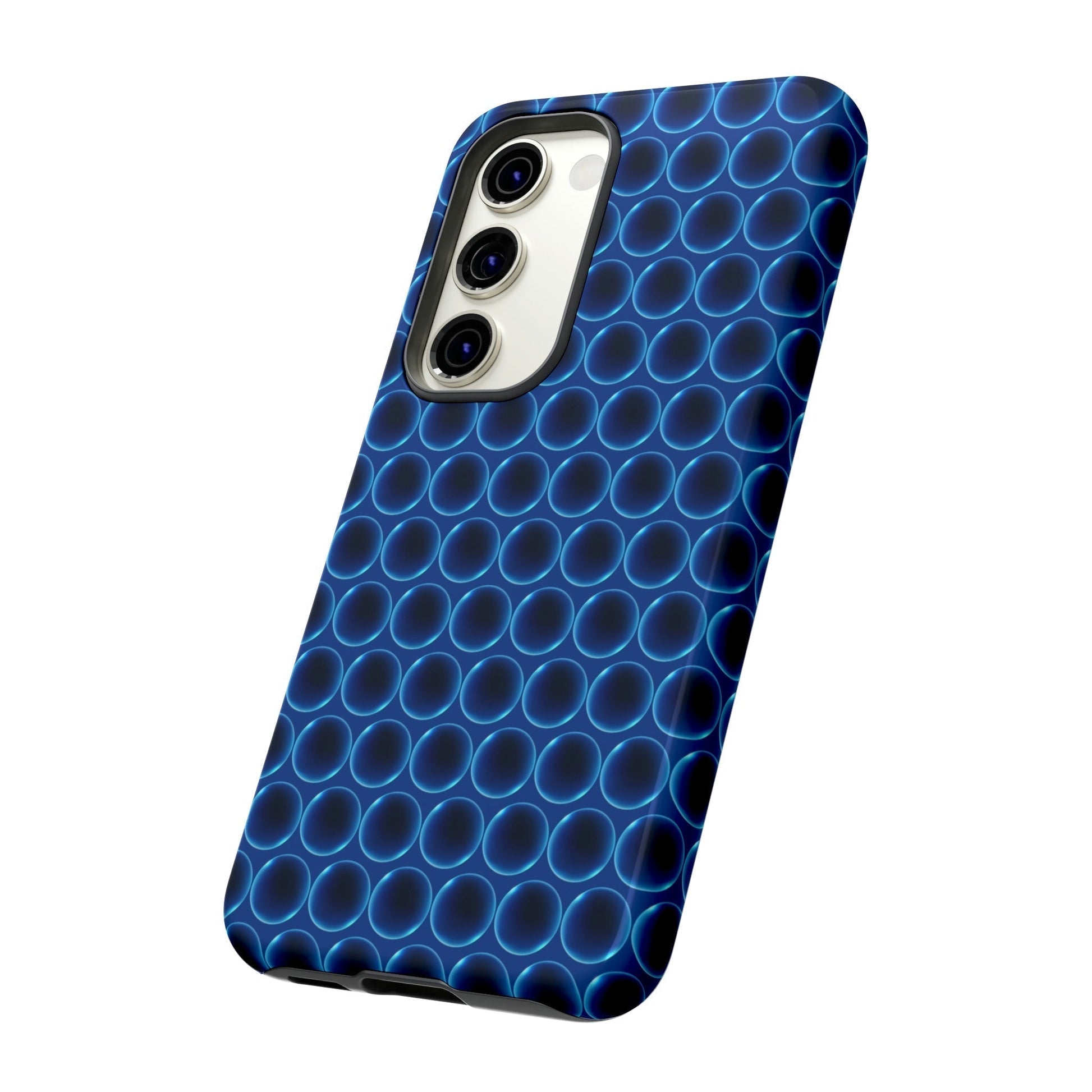 Phone Case-BLUE LATHER | Tough-PhoneCaseBoss-Phone-Best-Phone-Cases