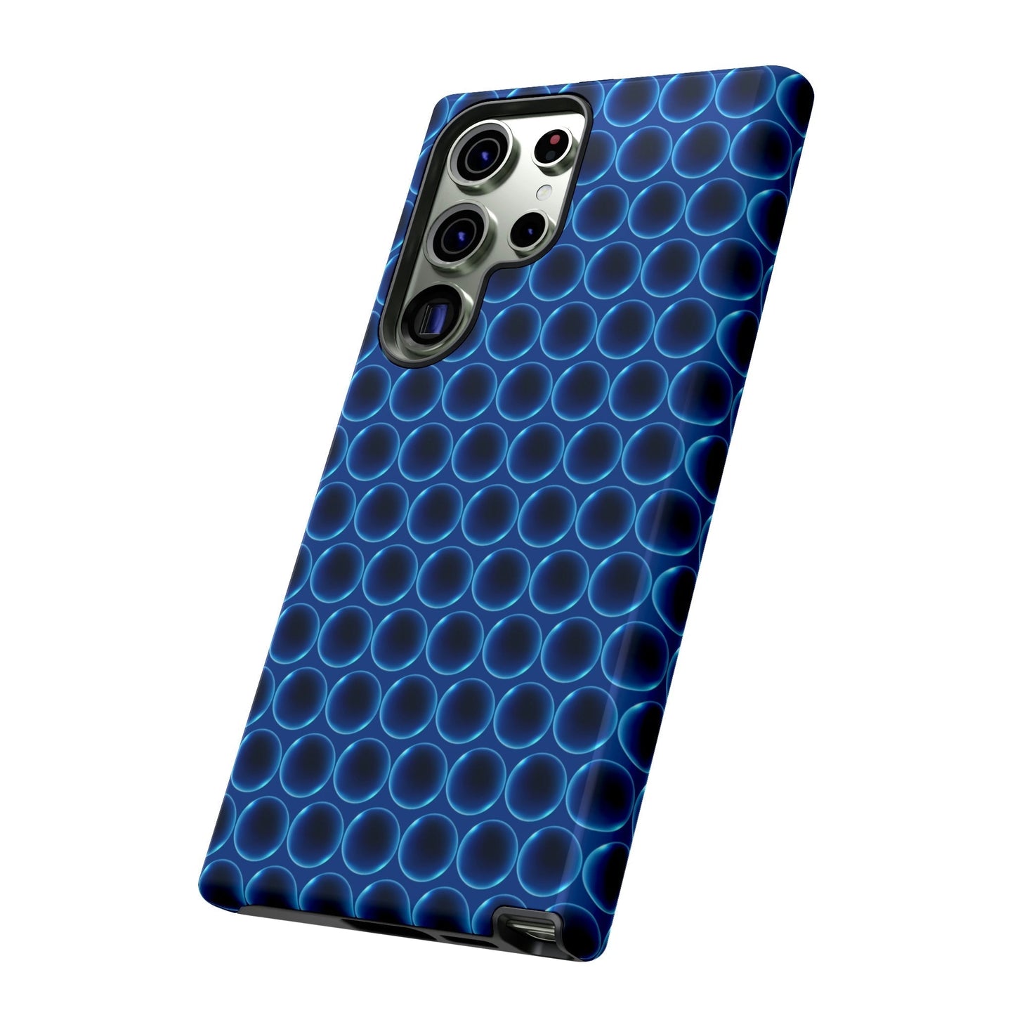 Phone Case-BLUE LATHER | Tough-PhoneCaseBoss-Phone-Best-Phone-Cases