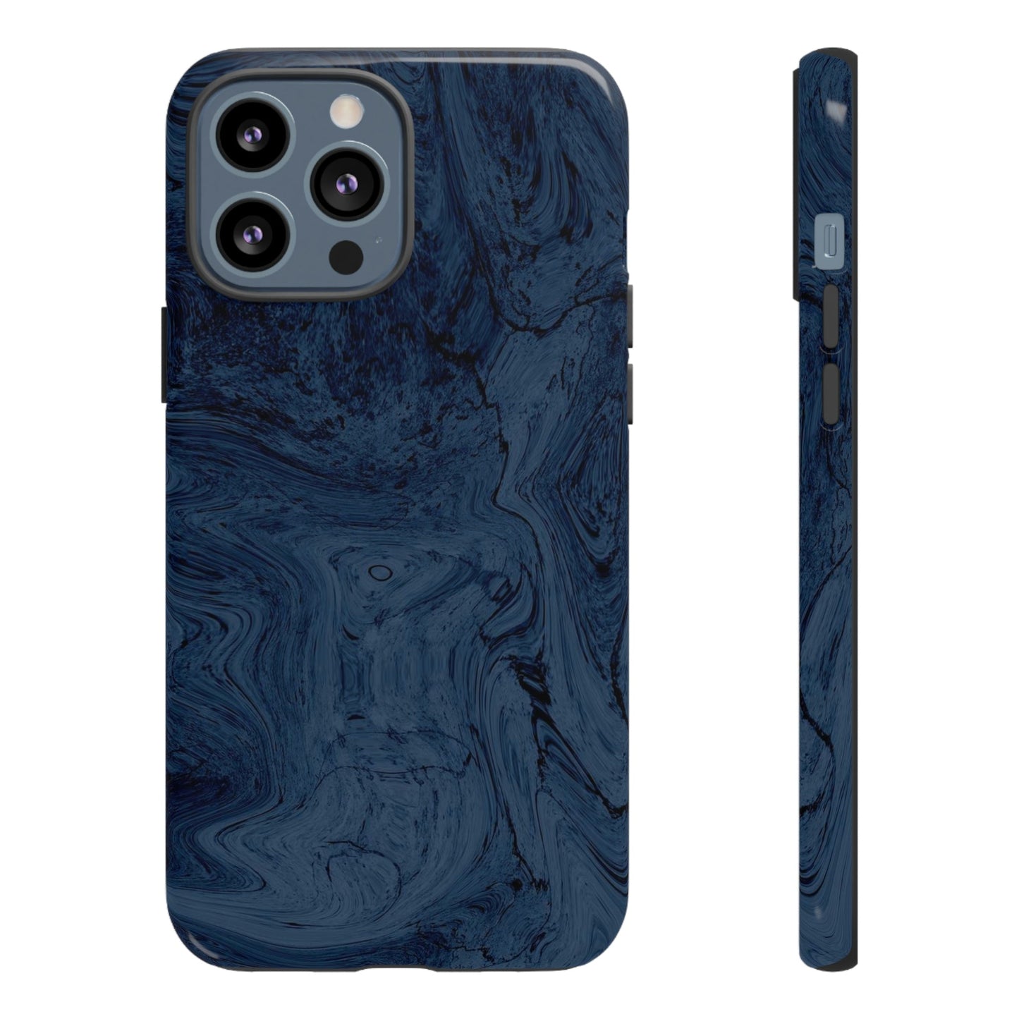 Phone Case-BLUE MARBLE | Tough-iPhone 13 Pro Max-Glossy-PhoneCaseBoss-Phone-Best-Phone-Cases