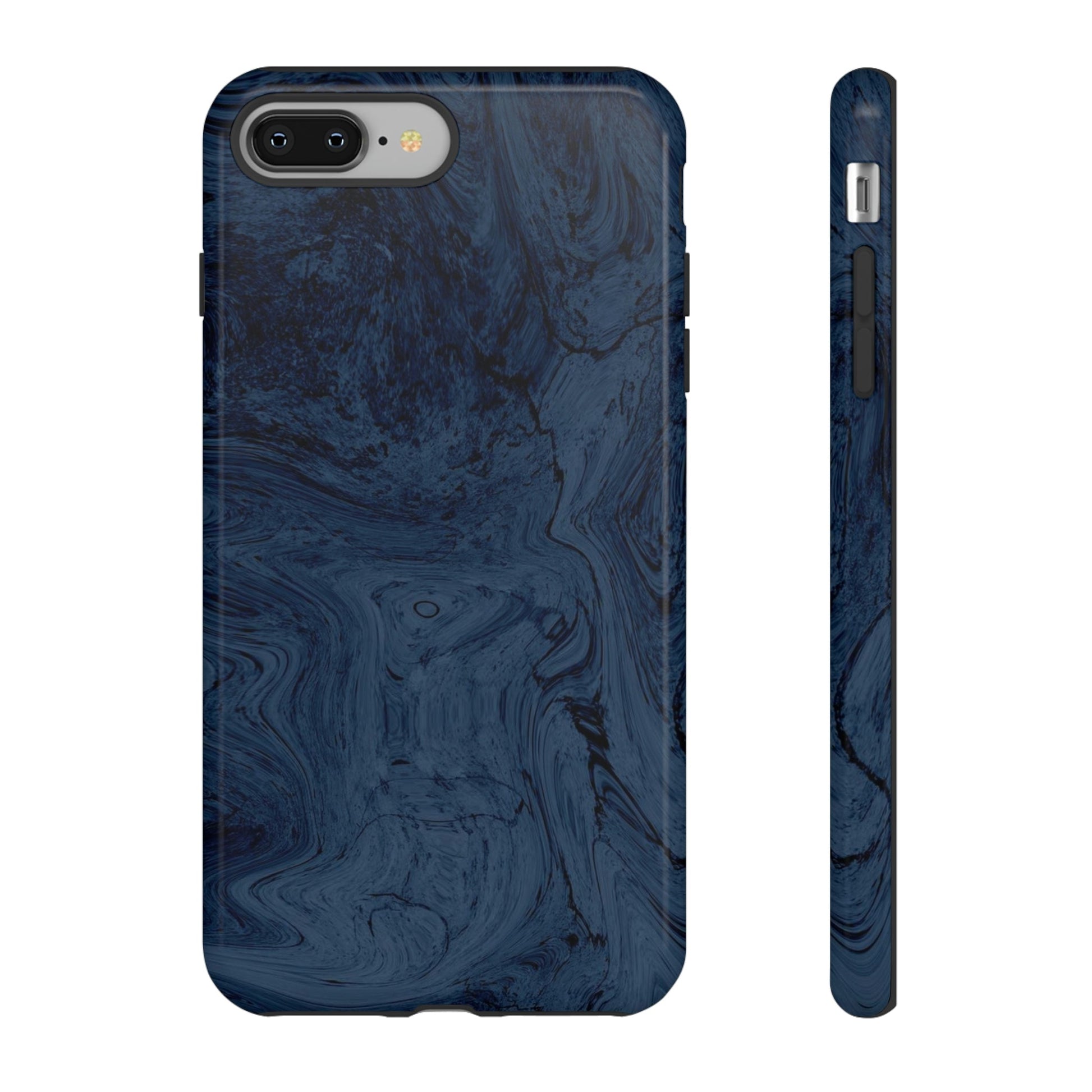 Phone Case-BLUE MARBLE | Tough-iPhone 8 Plus-Glossy-PhoneCaseBoss-Phone-Best-Phone-Cases