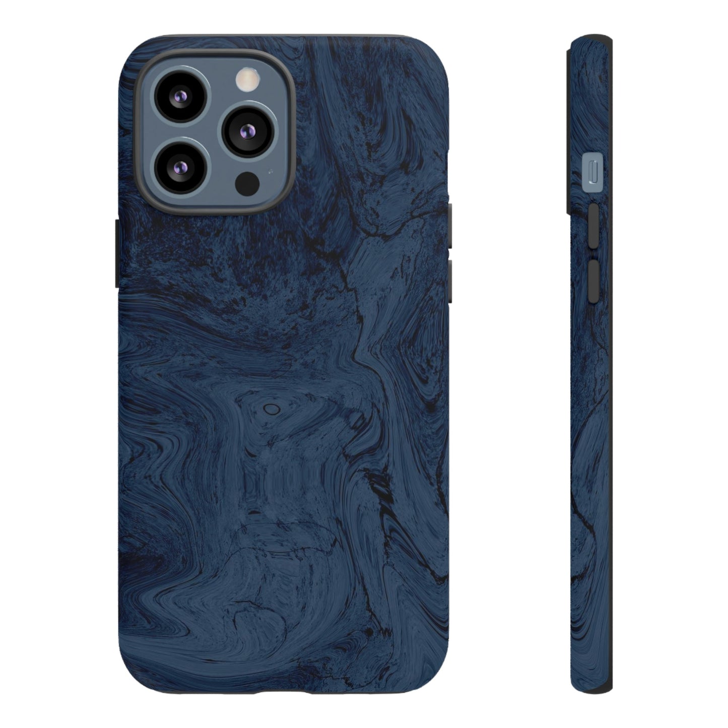 Phone Case-BLUE MARBLE | Tough-iPhone 13 Pro Max-Matte-PhoneCaseBoss-Phone-Best-Phone-Cases