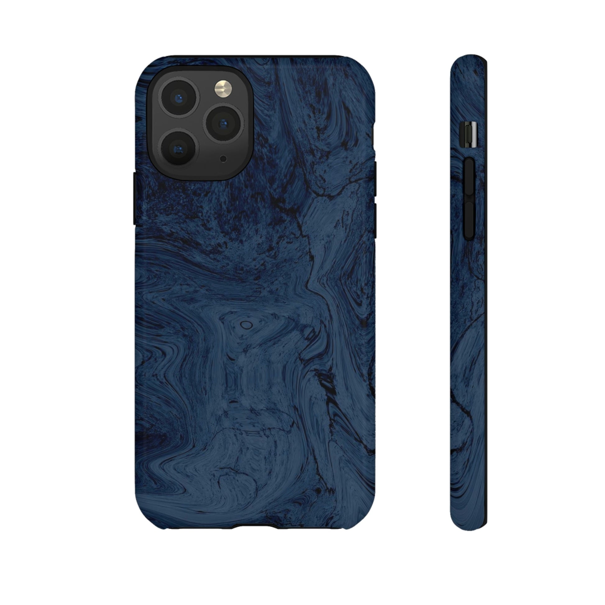 Phone Case-BLUE MARBLE | Tough-iPhone 11 Pro-Glossy-PhoneCaseBoss-Phone-Best-Phone-Cases