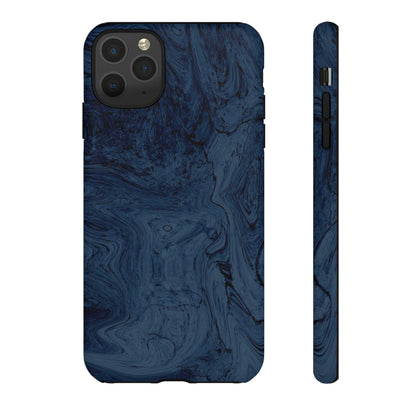 Phone Case-BLUE MARBLE | Tough-iPhone 11 Pro Max-Matte-PhoneCaseBoss-Phone-Best-Phone-Cases