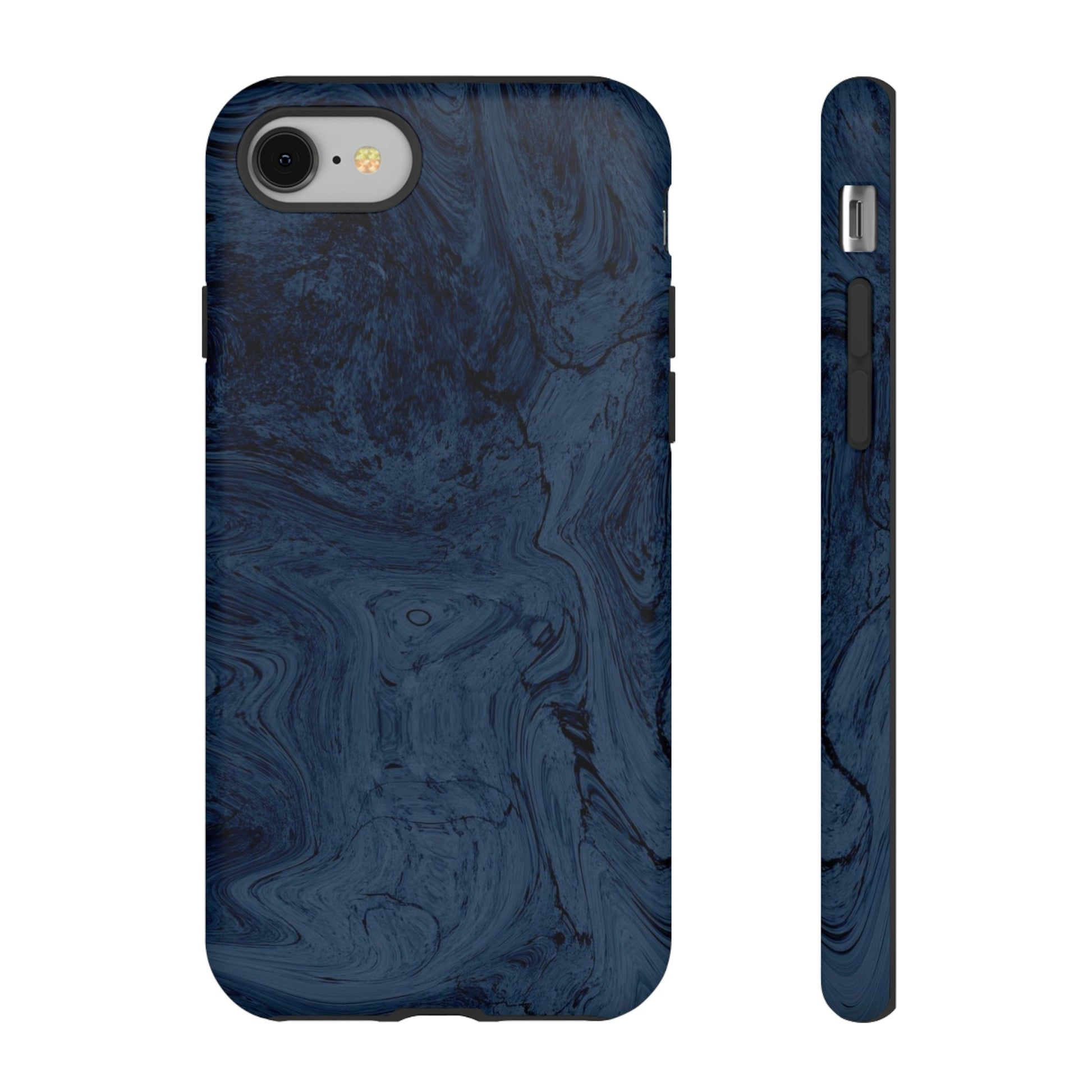 Phone Case-BLUE MARBLE | Tough-iPhone 8-Matte-PhoneCaseBoss-Phone-Best-Phone-Cases