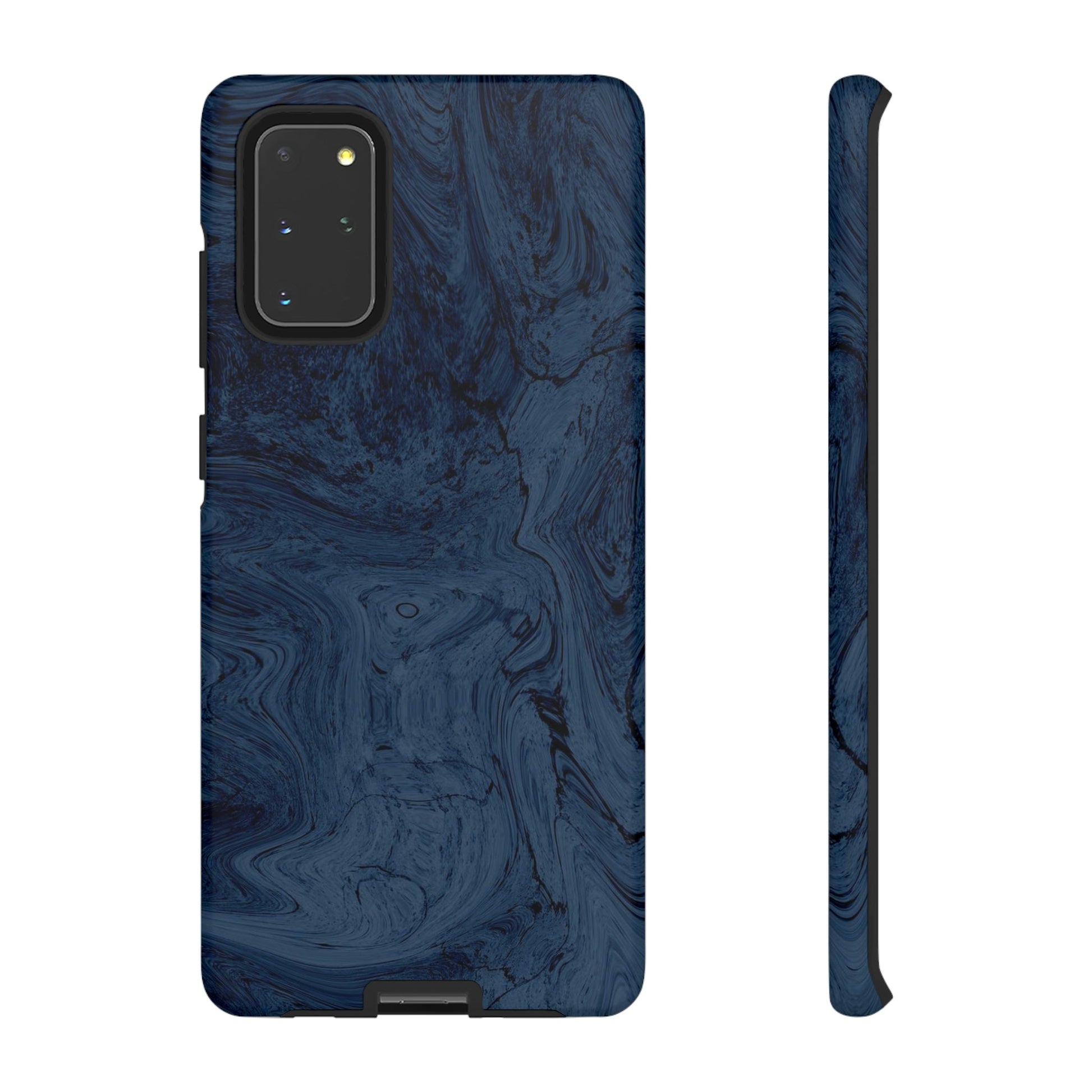 Phone Case-BLUE MARBLE | Tough-Samsung Galaxy S20+-Matte-PhoneCaseBoss-Phone-Best-Phone-Cases