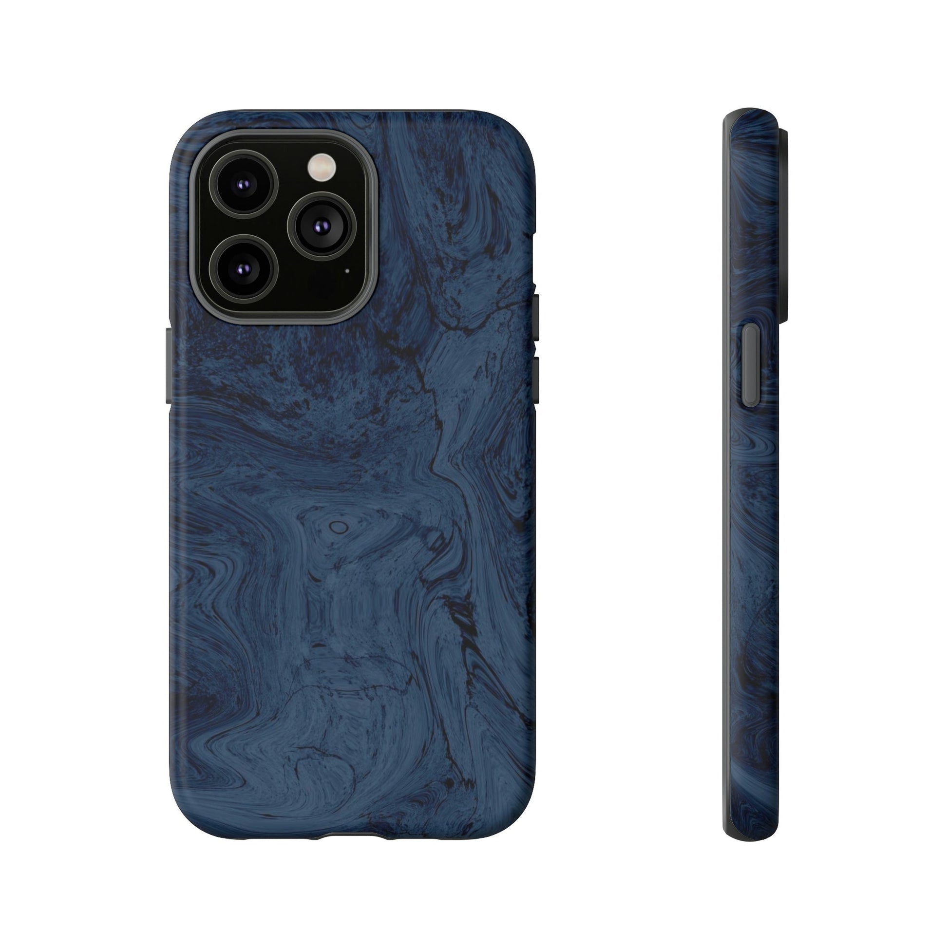 Phone Case-BLUE MARBLE | Tough-iPhone 14 Pro Max-Matte-PhoneCaseBoss-Phone-Best-Phone-Cases