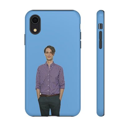 Phone Case-BLUE MGG | Tough-iPhone XR-Glossy-PhoneCaseBoss-Phone-Best-Phone-Cases