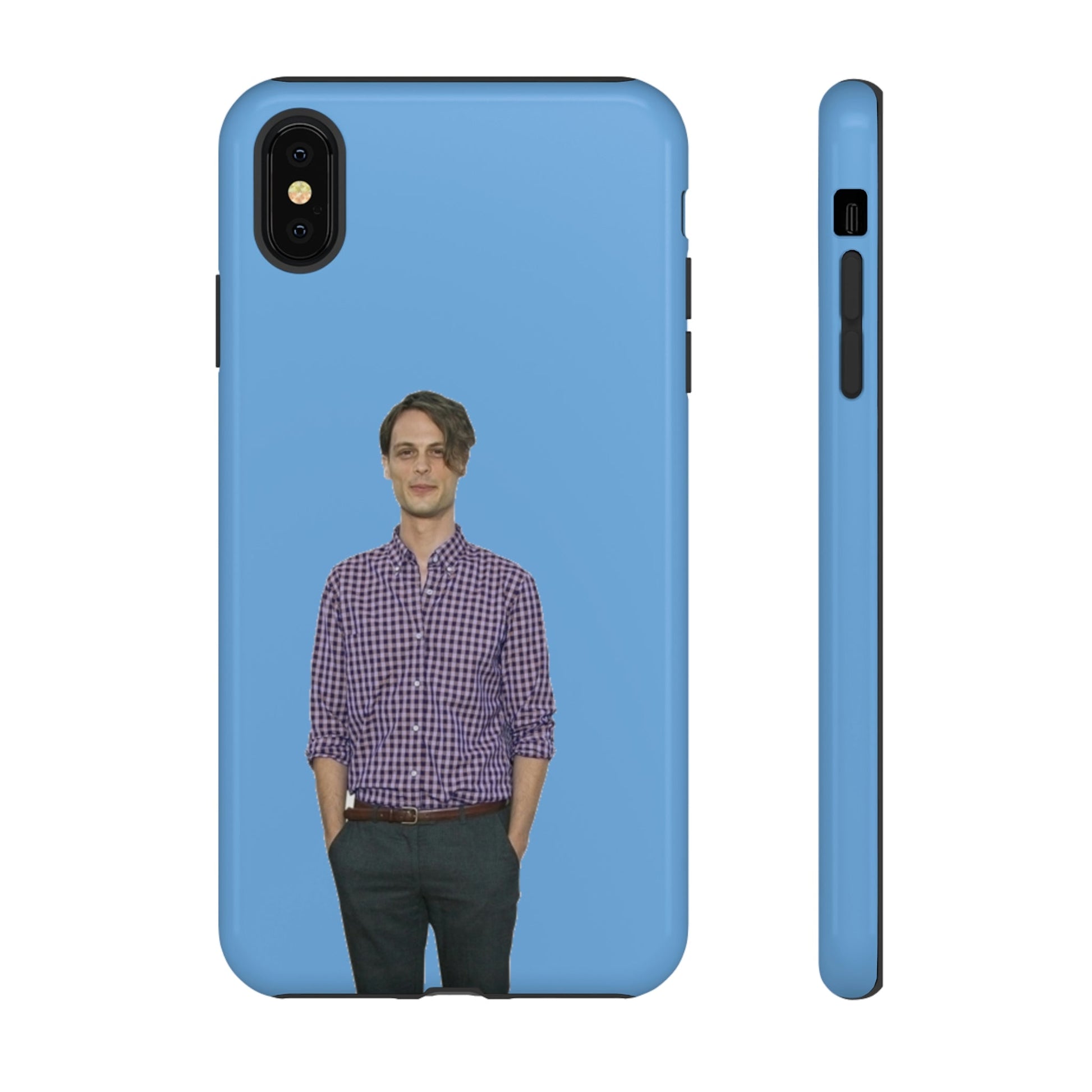 Phone Case-BLUE MGG | Tough-iPhone XS MAX-Glossy-PhoneCaseBoss-Phone-Best-Phone-Cases