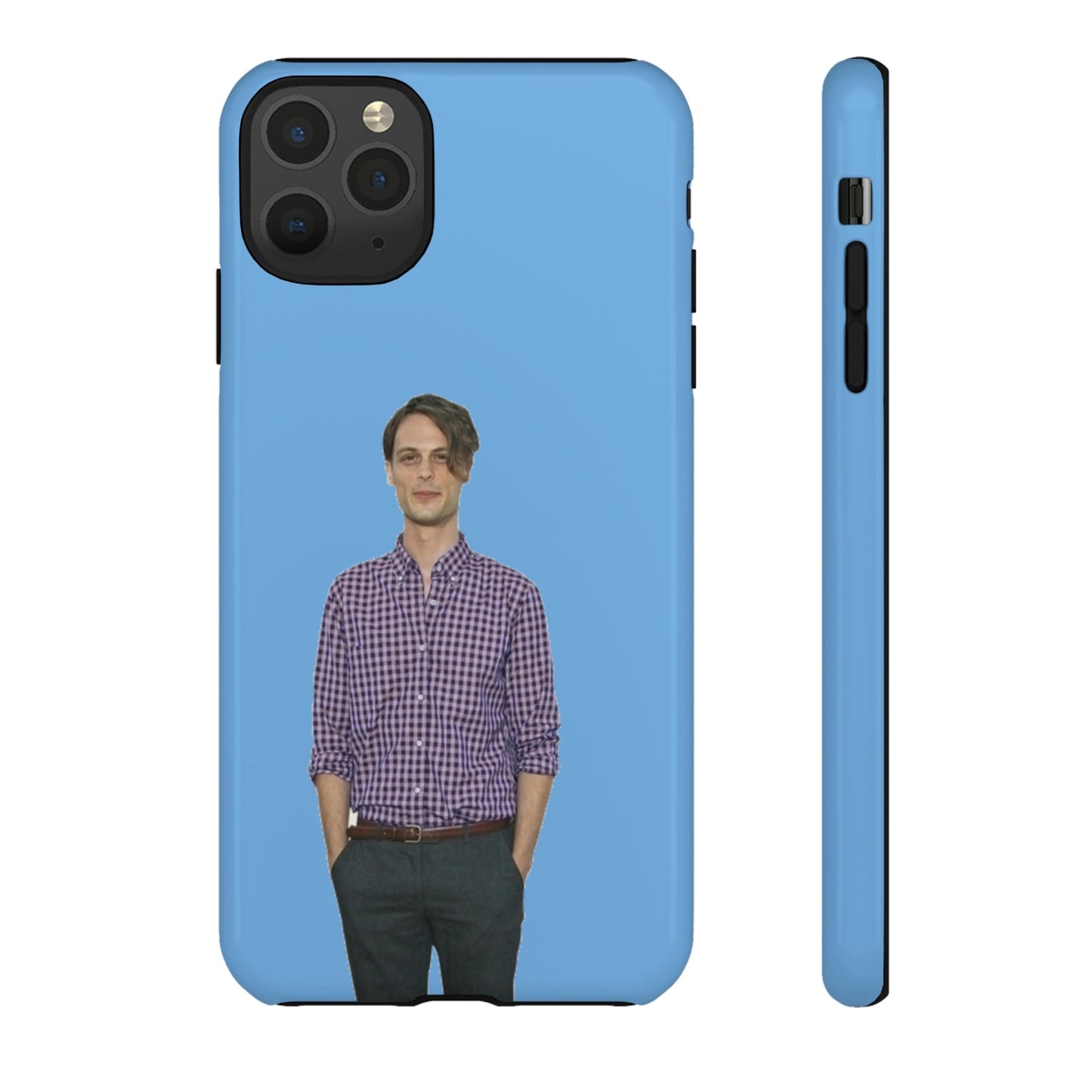 Phone Case-BLUE MGG | Tough-iPhone 11 Pro Max-Glossy-PhoneCaseBoss-Phone-Best-Phone-Cases