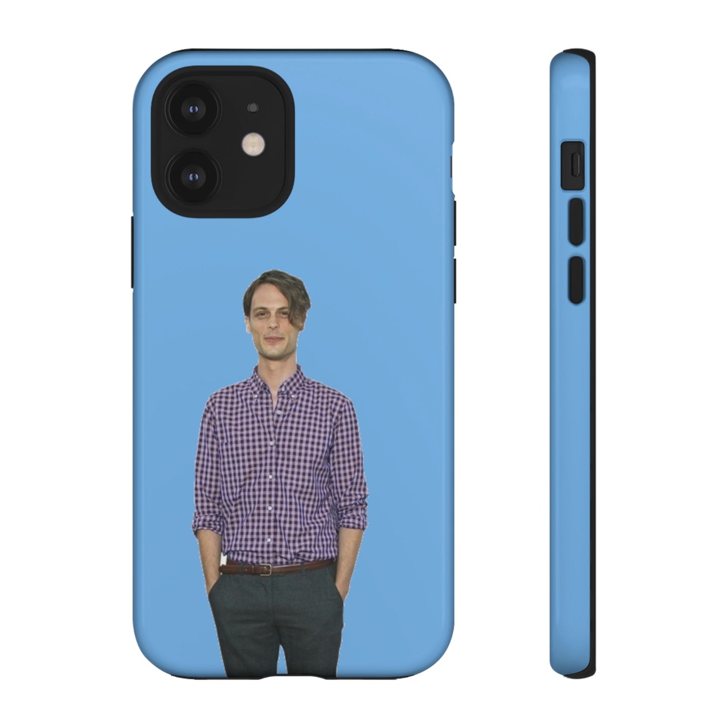 Phone Case-BLUE MGG | Tough-iPhone 12-Glossy-PhoneCaseBoss-Phone-Best-Phone-Cases