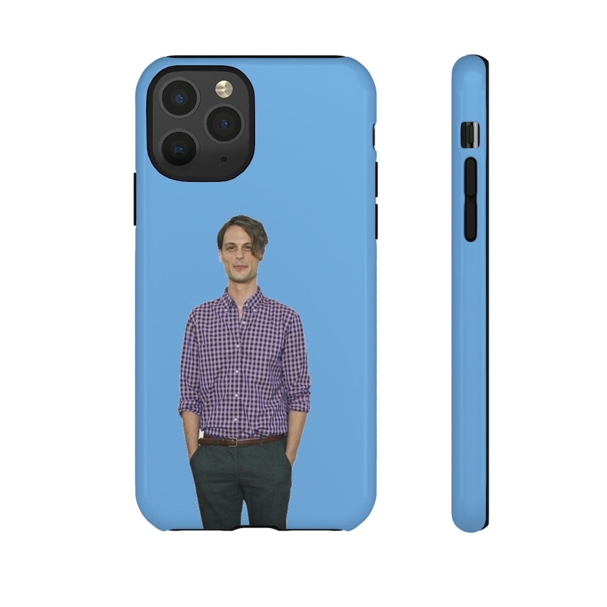 Phone Case-BLUE MGG | Tough-iPhone 11 Pro-Glossy-PhoneCaseBoss-Phone-Best-Phone-Cases