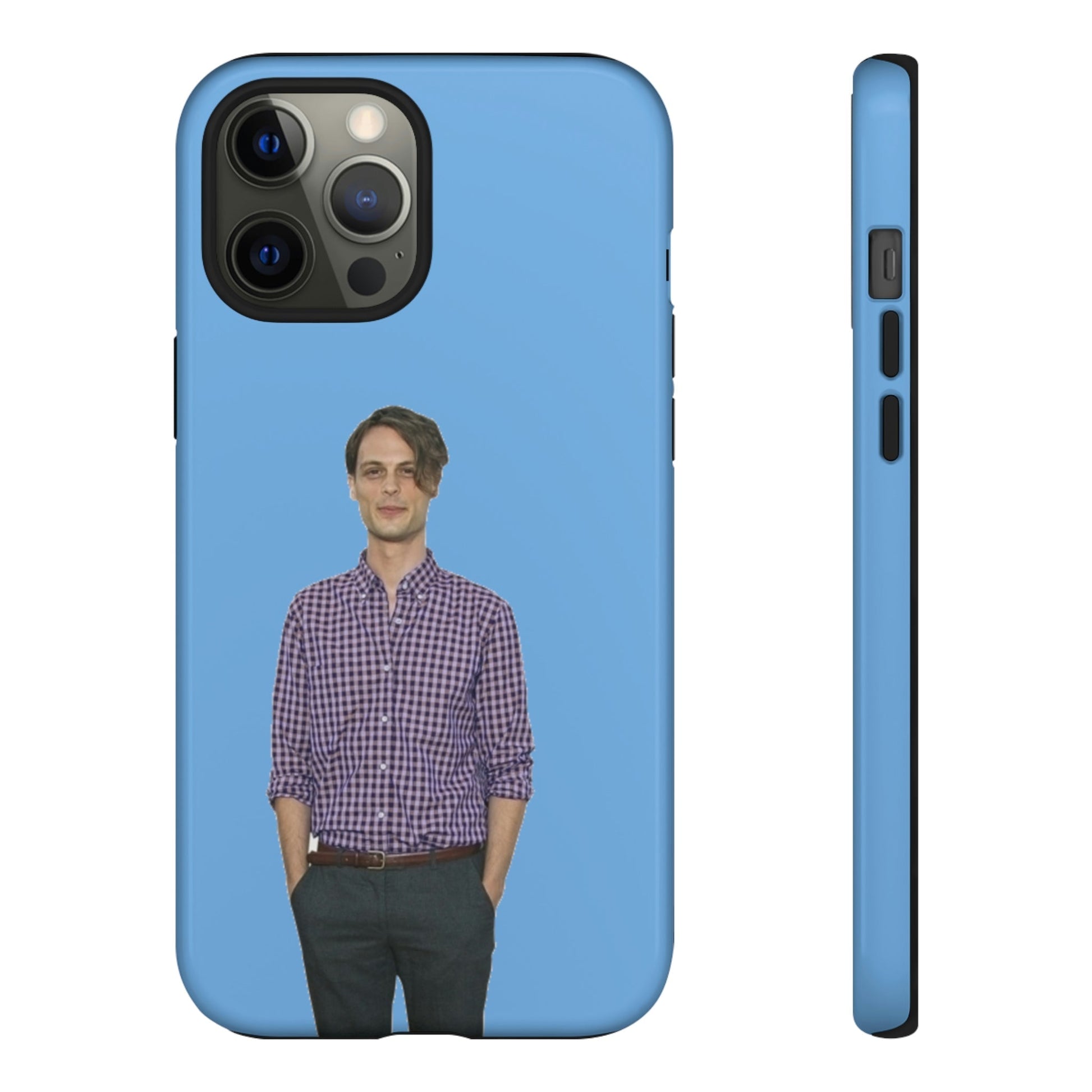 Phone Case-BLUE MGG | Tough-iPhone 12 Pro Max-Glossy-PhoneCaseBoss-Phone-Best-Phone-Cases