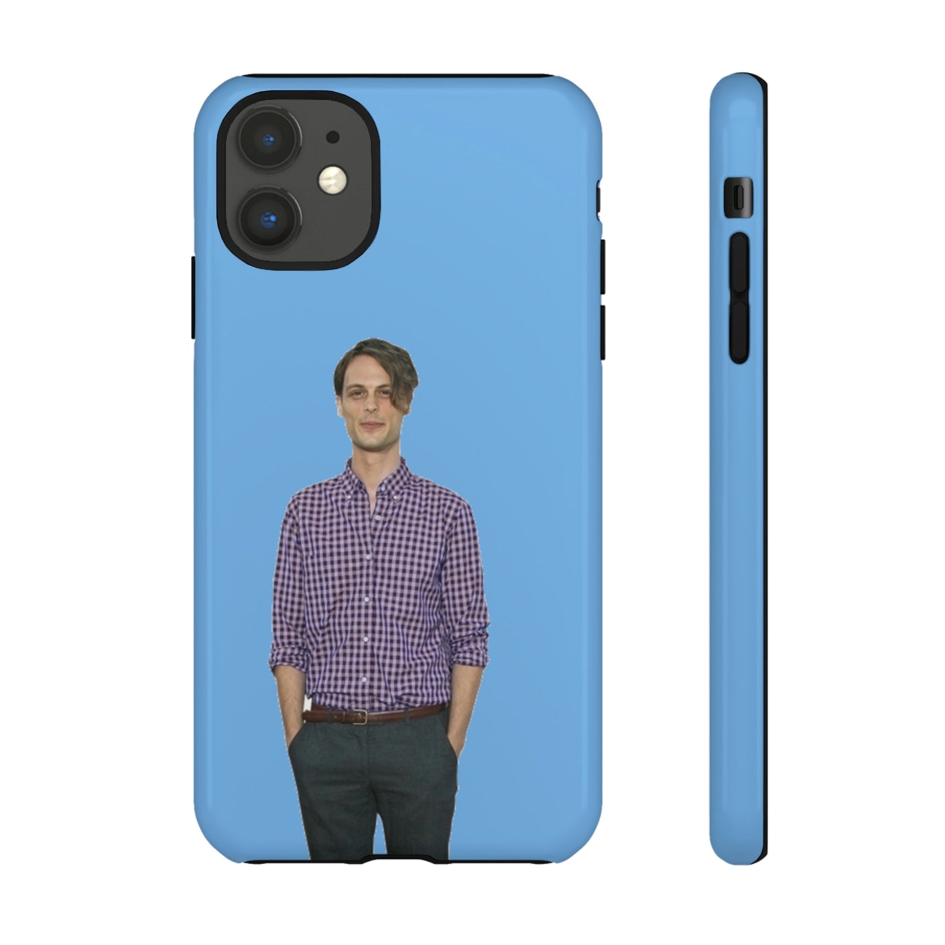 Phone Case-BLUE MGG | Tough-iPhone 11-Glossy-PhoneCaseBoss-Phone-Best-Phone-Cases