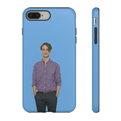 Phone Case-BLUE MGG | Tough-iPhone 8 Plus-Glossy-PhoneCaseBoss-Phone-Best-Phone-Cases