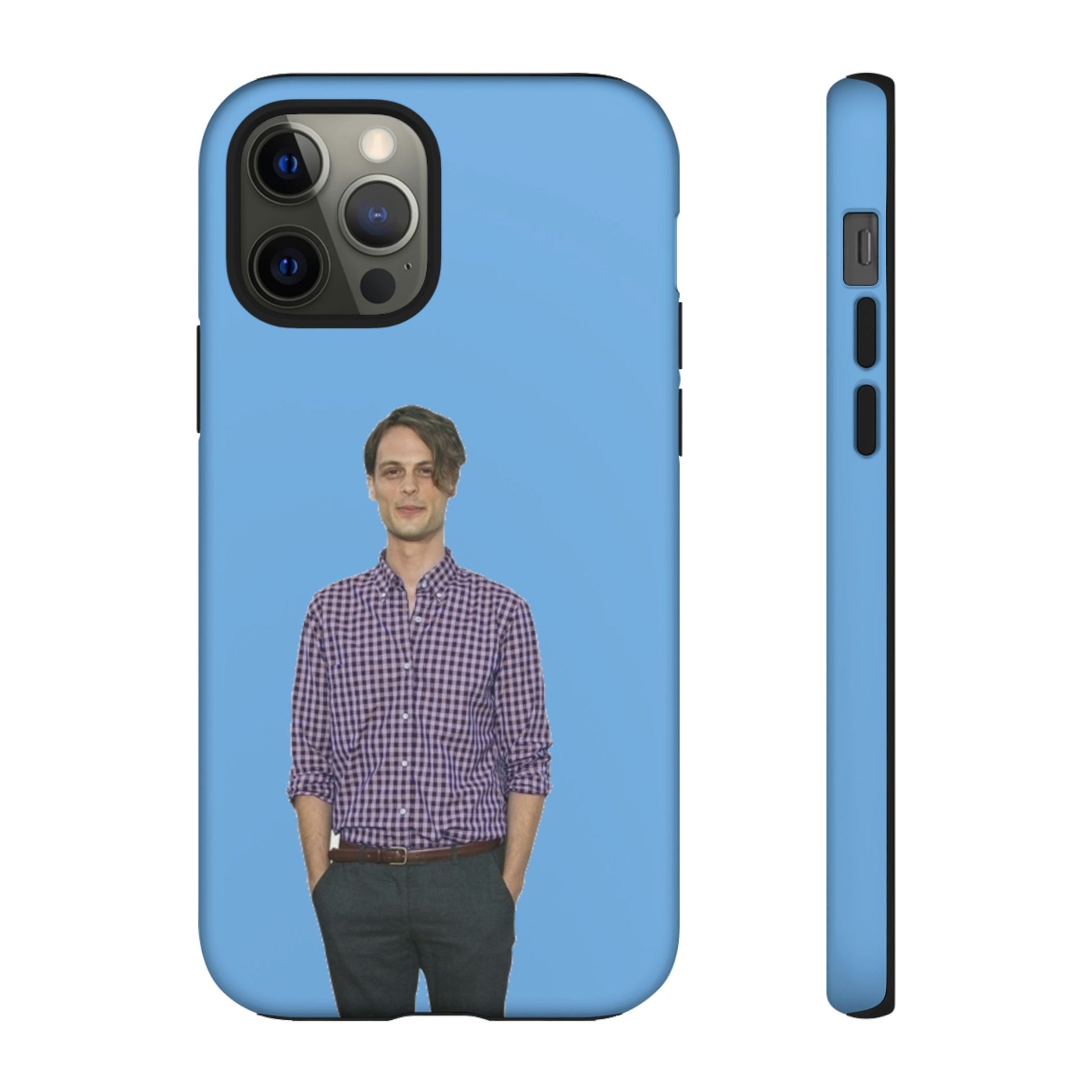 Phone Case-BLUE MGG | Tough-iPhone 12 Pro-Matte-PhoneCaseBoss-Phone-Best-Phone-Cases