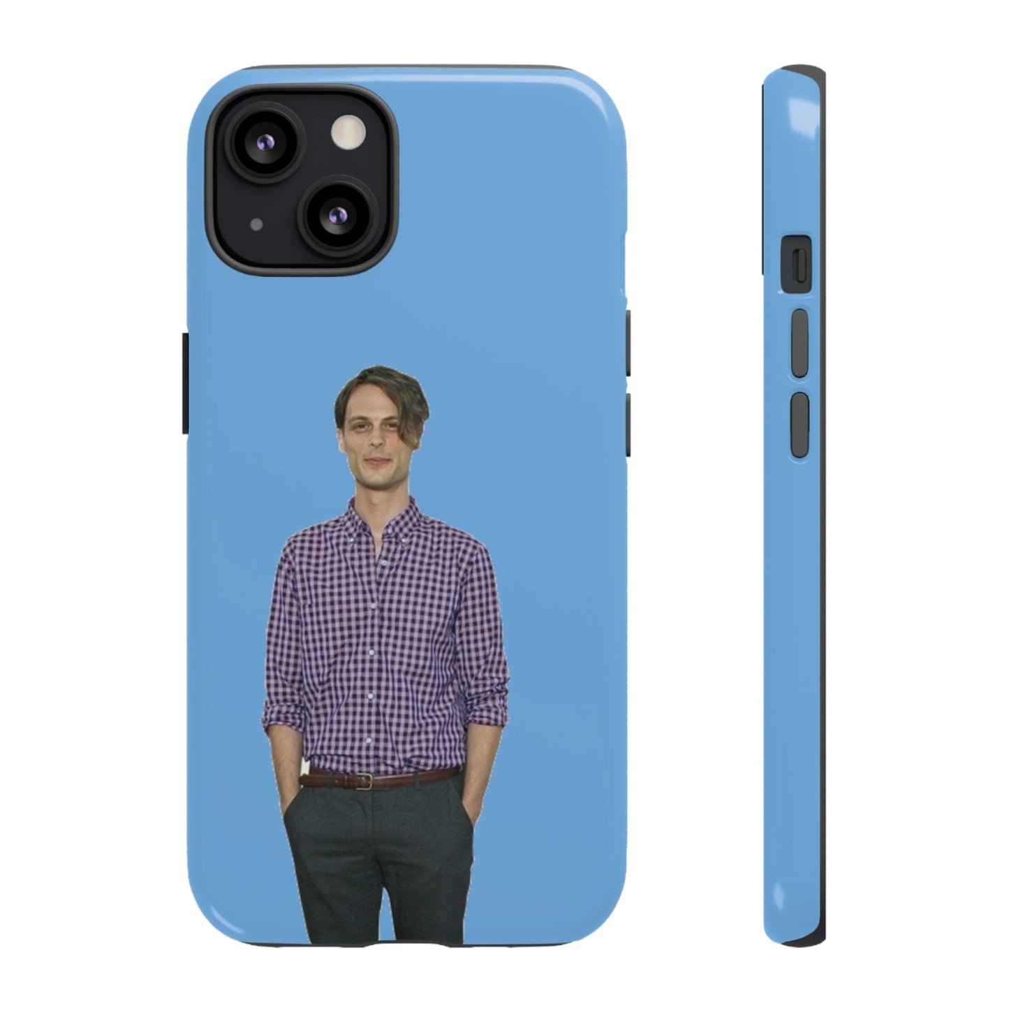 Phone Case-BLUE MGG | Tough-iPhone 13-Glossy-PhoneCaseBoss-Phone-Best-Phone-Cases