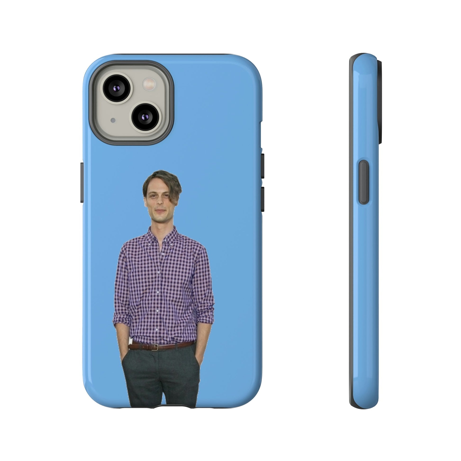 Phone Case-BLUE MGG | Tough-iPhone 14-Glossy-PhoneCaseBoss-Phone-Best-Phone-Cases