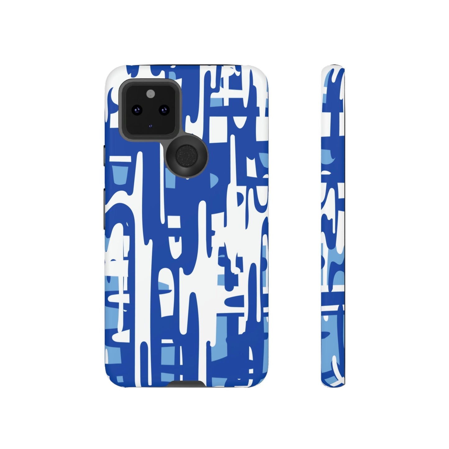 Phone Case-BLUE PAINTS | Tough-Google Pixel 5 5G-Matte-PhoneCaseBoss-Phone-Best-Phone-Cases